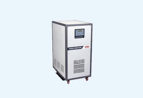 Digital Servo Stabilizer — air or oil-cooled unit