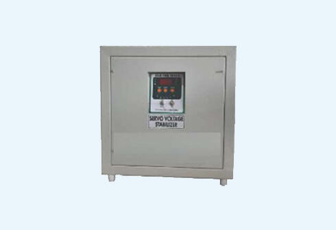 Single-Phase Servo Stabilizer — air-cooled unit